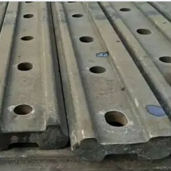 Fishplate National standard rail joint splint Road splint Rail connection fastener Ductile iron material