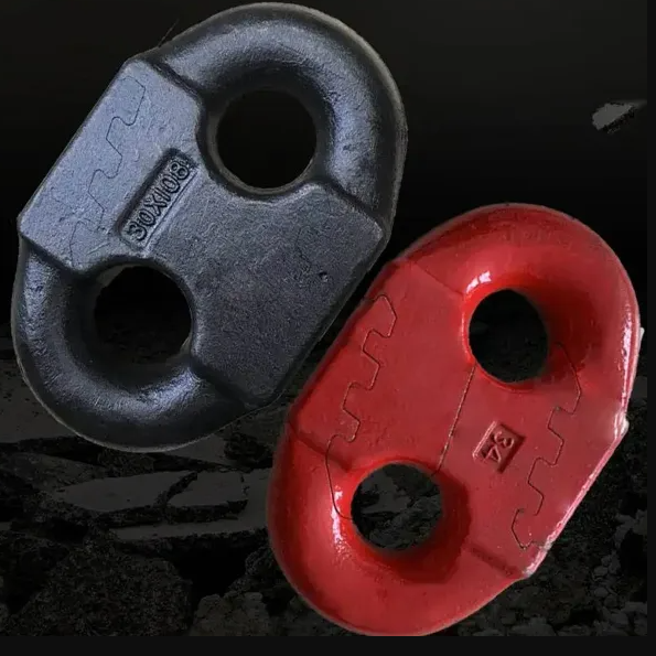 Slag machine 34*126-100m carburized round link chain 54 steel slag removal chain customized in various lengths