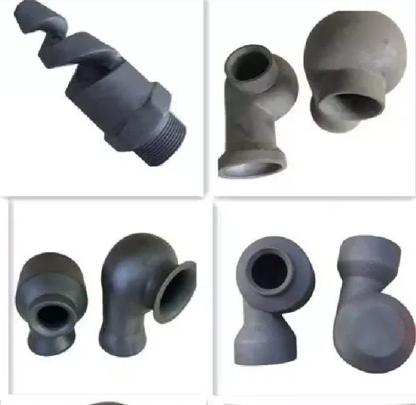 Bidirectional centrifugal hollow cone silicon carbide nozzle absorption tower boiler accessories