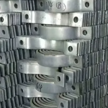Power plant accessories galvanized pipe clamp, D2 three-hole pipe clamp, C5 non-insulated pipe clamp