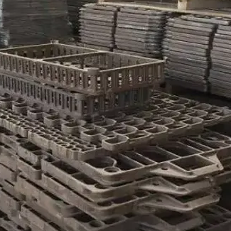 Metal precision castings, heat-resistant steel heat-treated material frames of various specifications, custom-made according to drawings