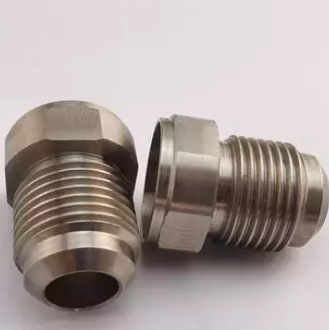 Titanium joints for petrochemical equipment