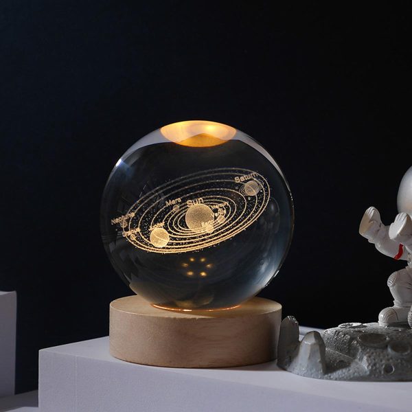 3d crystal ball lamp 