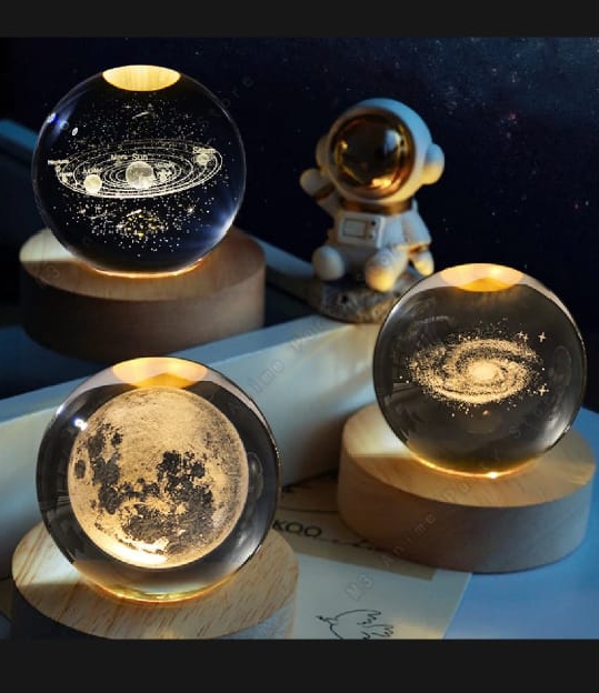 3d crystal ball lamp 