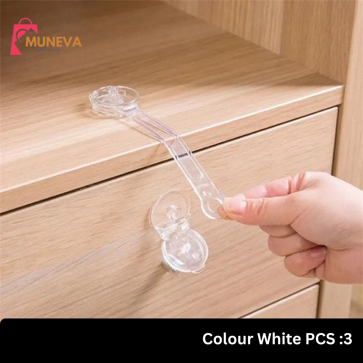 Transparent strap Baby Safety Lock