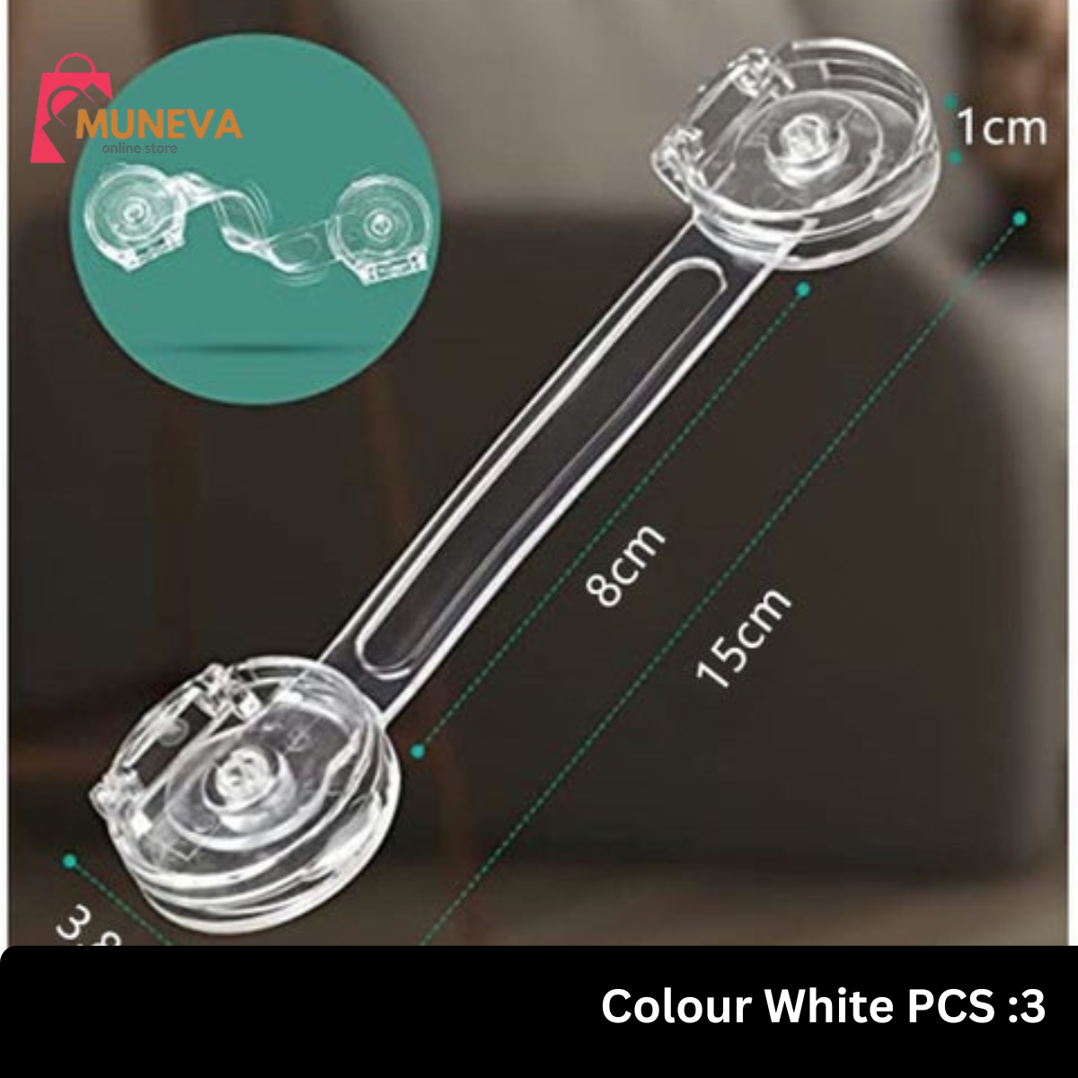 Transparent strap Baby Safety Lock