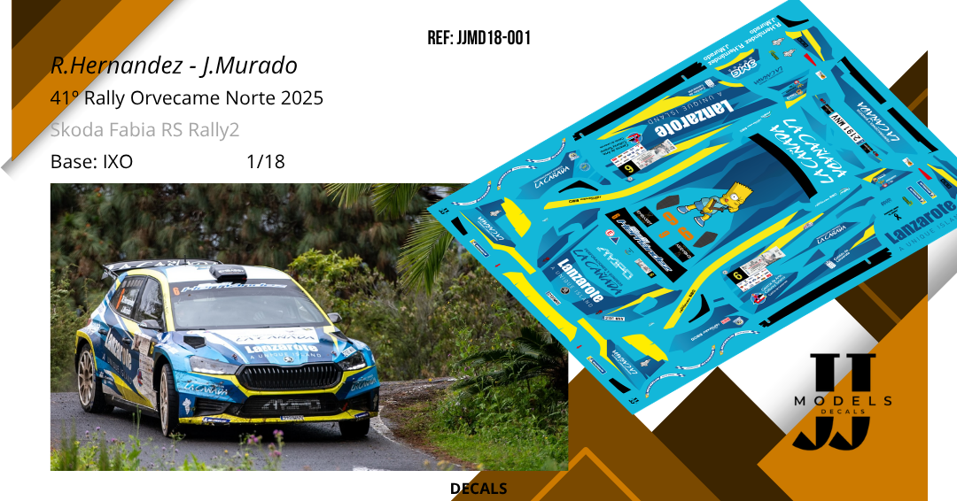 Raúl Hernandez - José Murado | Skoda Fabia RS Rally2 | Rally Orvecame Norte 2025
