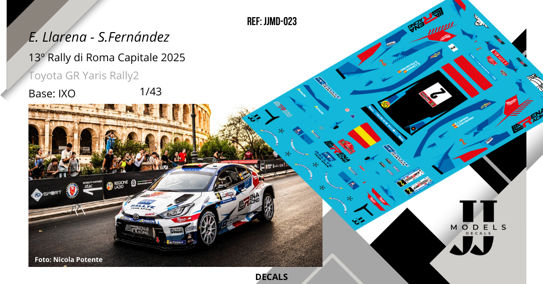 E. Llarena - S. Fernández | Toyota GR Yaris Rally2