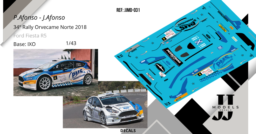 Pedro Javier Afonso - Javier Afonso | Ford Fiesta R5 | Rally Orvecame Norte 2018