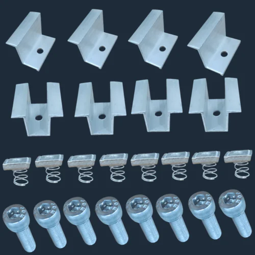 Solar Panel Mounting Hardware Kit