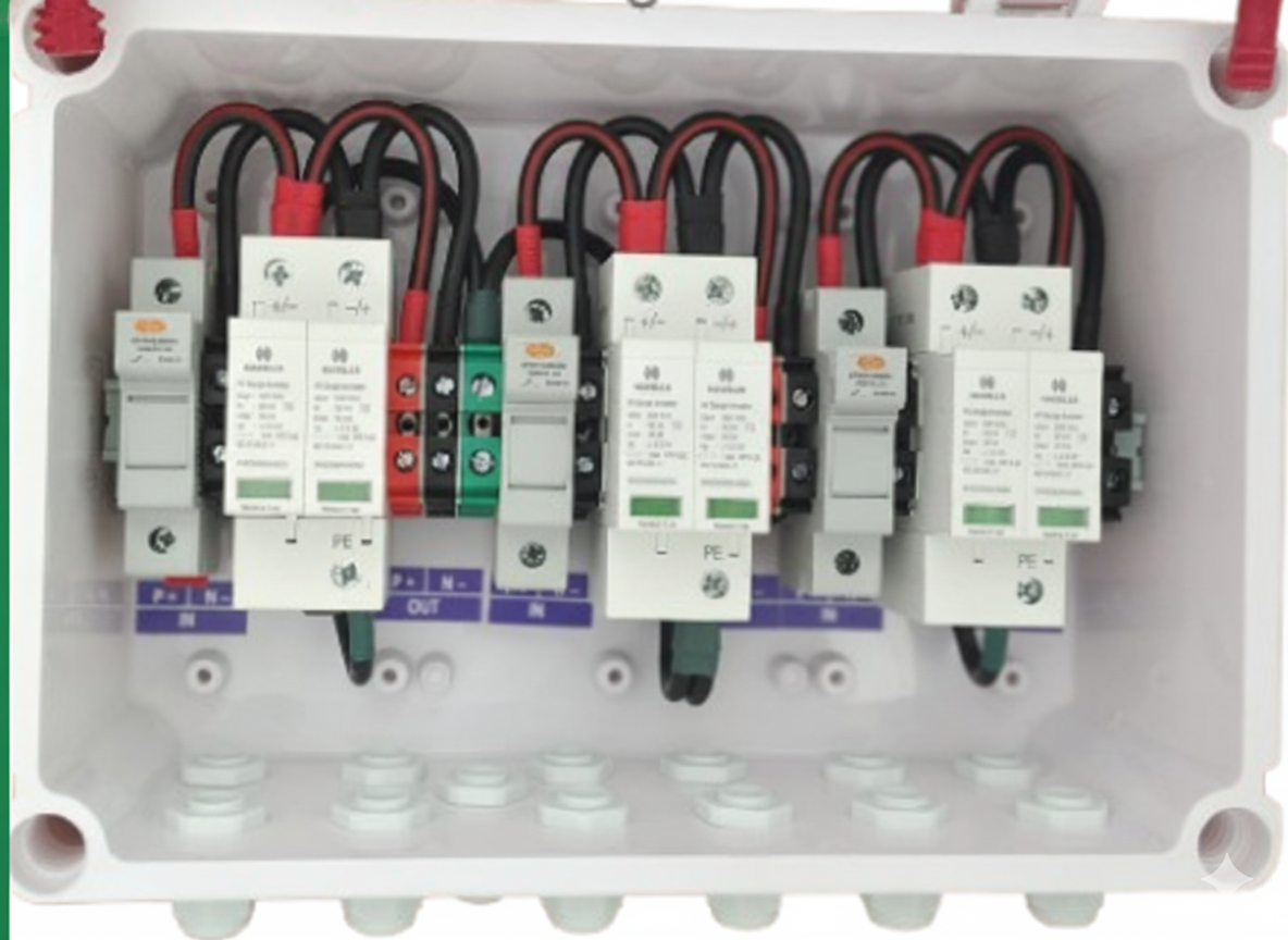 DCDB 3 IN-3 OUT 600V (3 Series x ≤12 Panels)