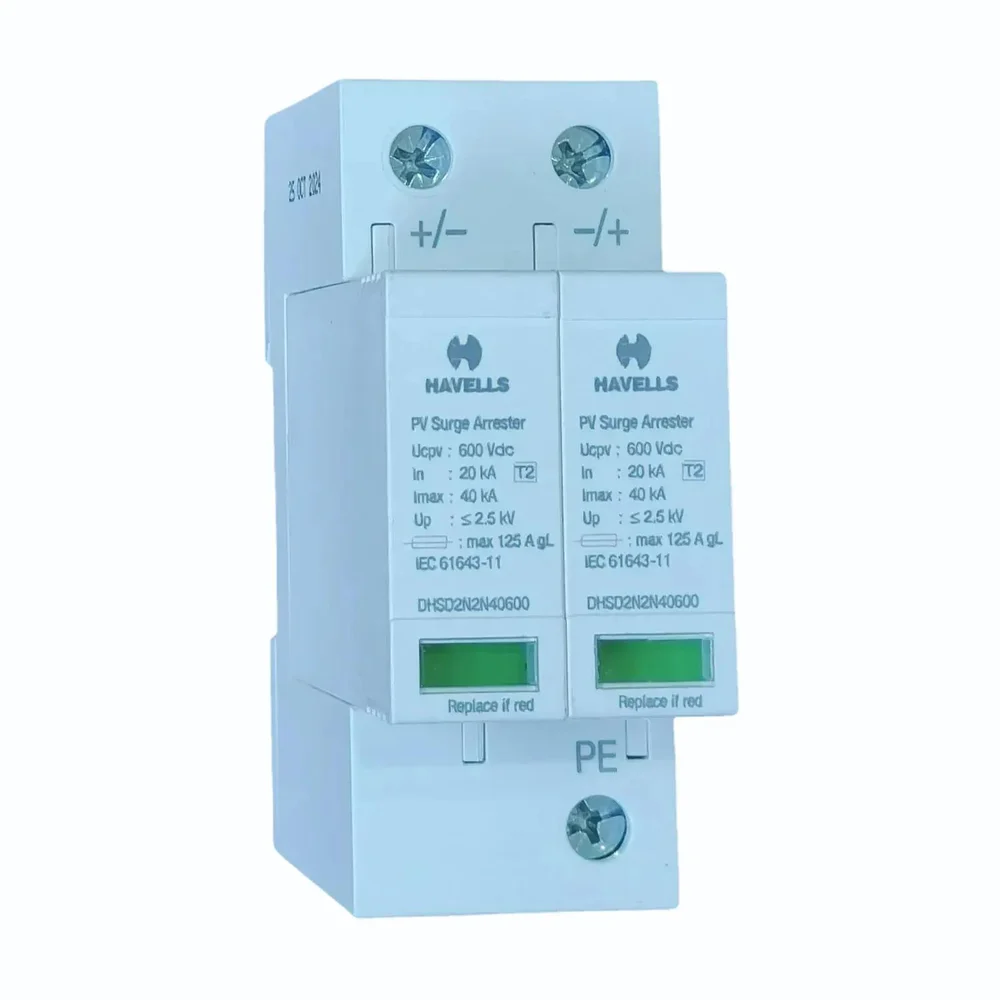 Havells 600V DC SPD 2 Pole ( Surge Protection Device )