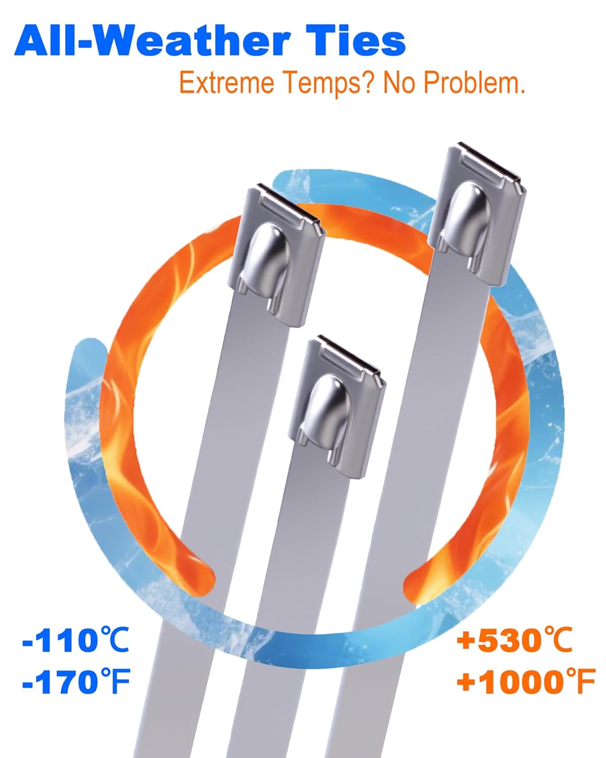 Stainless Steel Cable Ties Agrim Solar 