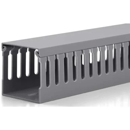 PVC CABLE TRAY SLOTTED 45X45MM 1MTR 