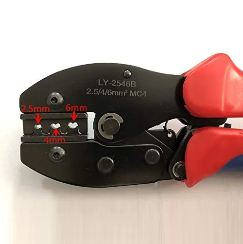 Agrim Solar MC4 Crimping Tool for 2.5/4/6mm² Solar PV Cable Installation