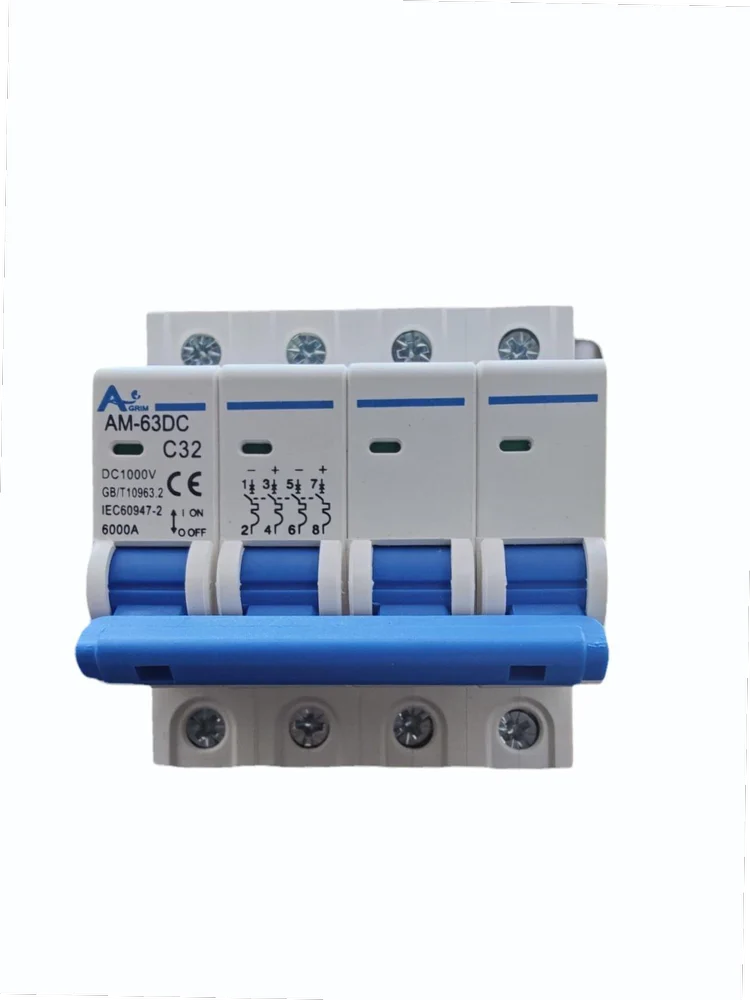 32A 1000V Elmex DC MCB Agrim ( Miniature Circuit Breaker )