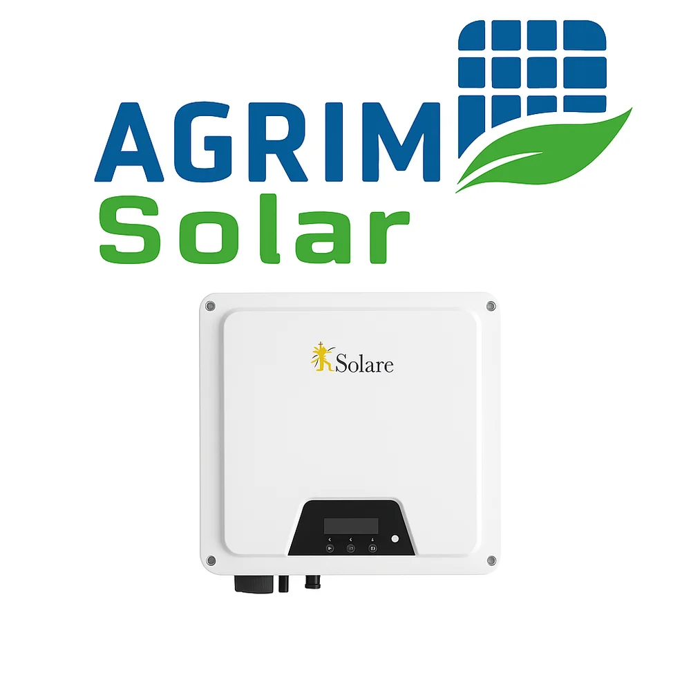 KSolare 5G MEGA+ On Grid Solar Inverter 100kW (Three Phase, 4 MPPT) AGRIM SOLAR