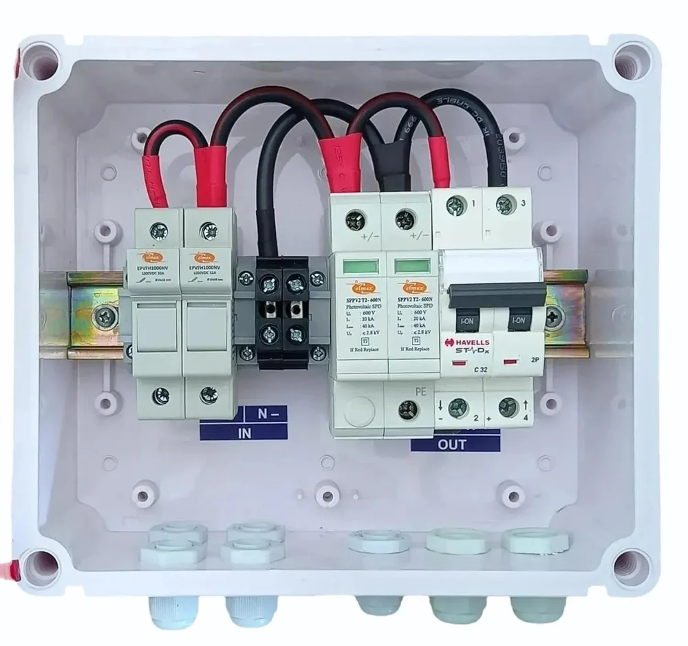 AJB 2 IN-1OUT 600V (2 Series x ≤12 Panels)