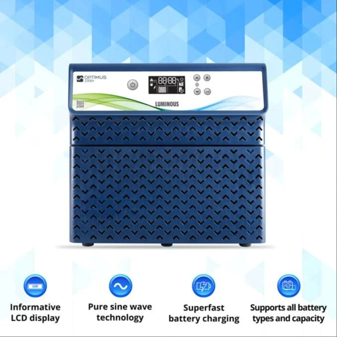 Luminous Optimus 2300 Pure Sine Wave 2000VA/24V, AGRIM SOLAR