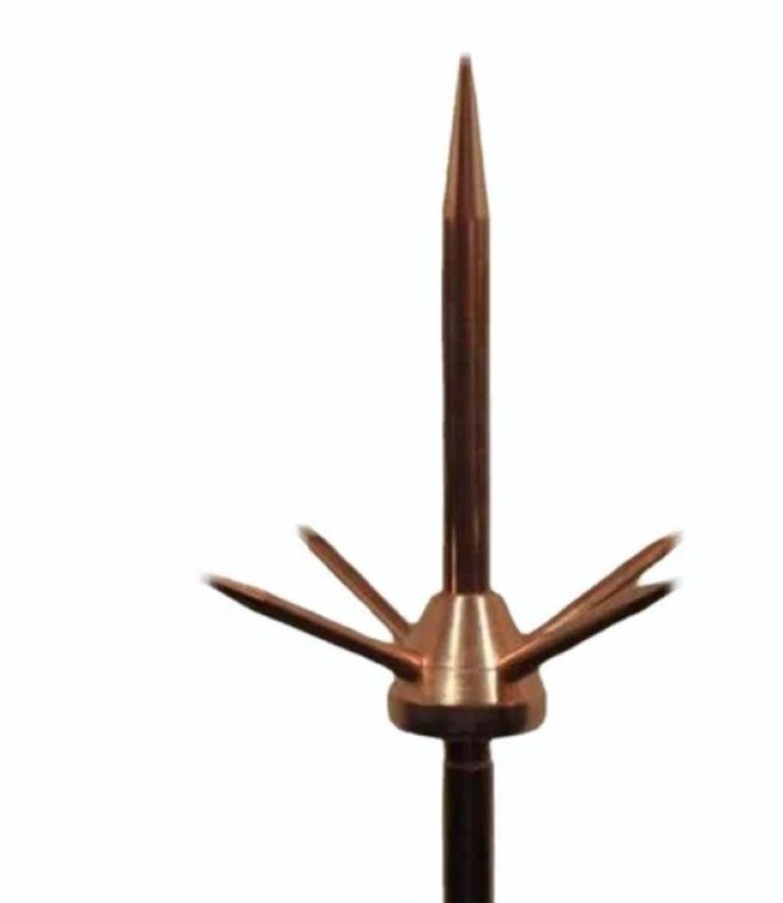 LA - 2 Meter 14MM, Copper Bonded, Metal Base