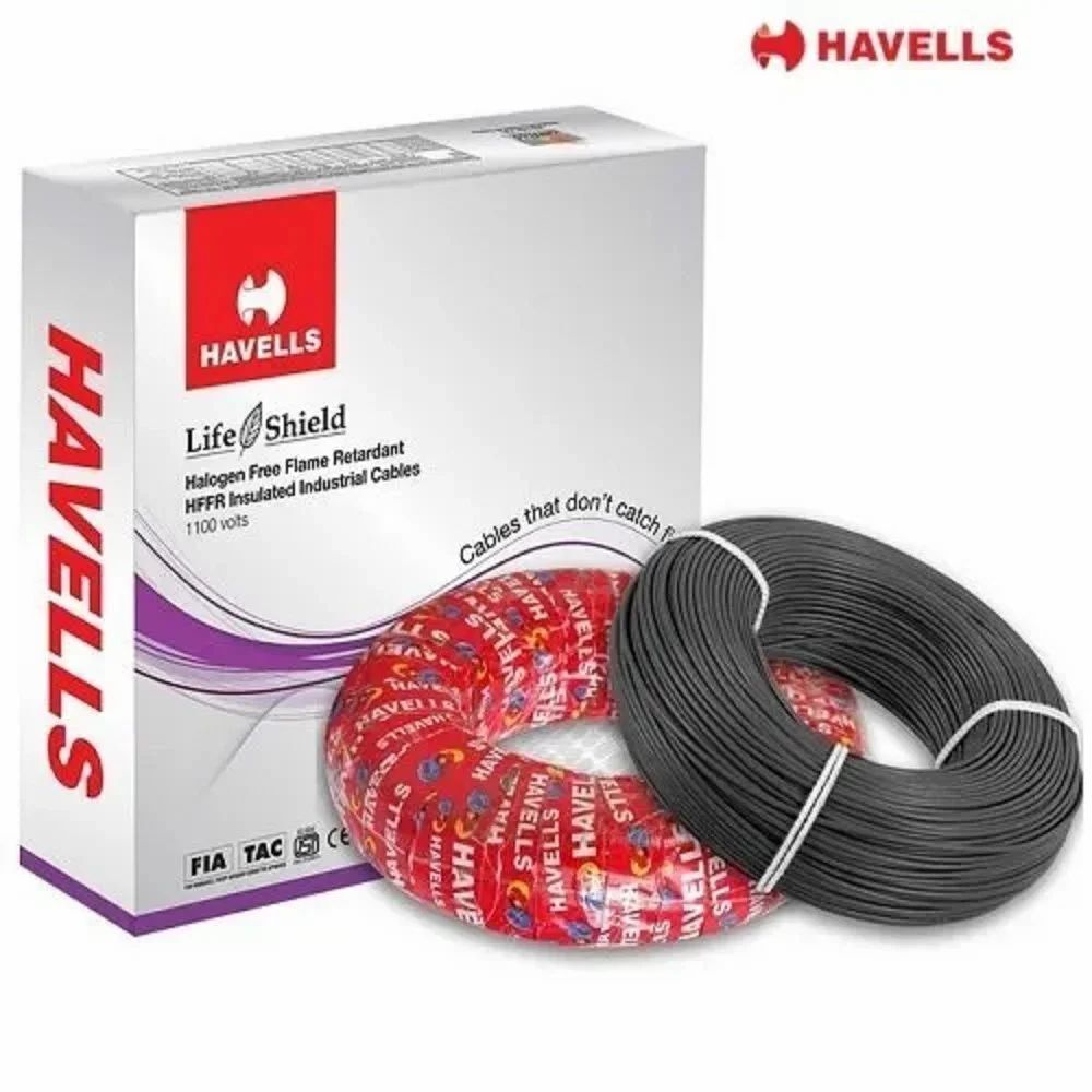 Havells DC Wires  Life Shield Industrial Cable Agrim Solar