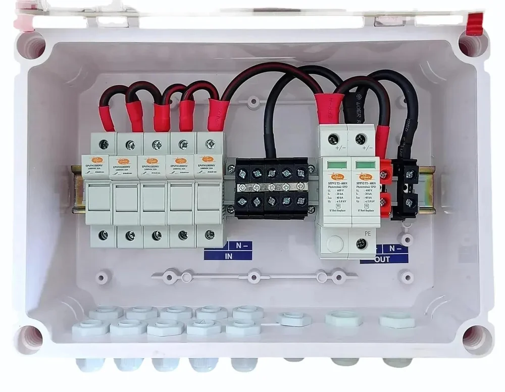 AJB 5 IN-1OUT 600V (5 Series x ≤12 Panels)