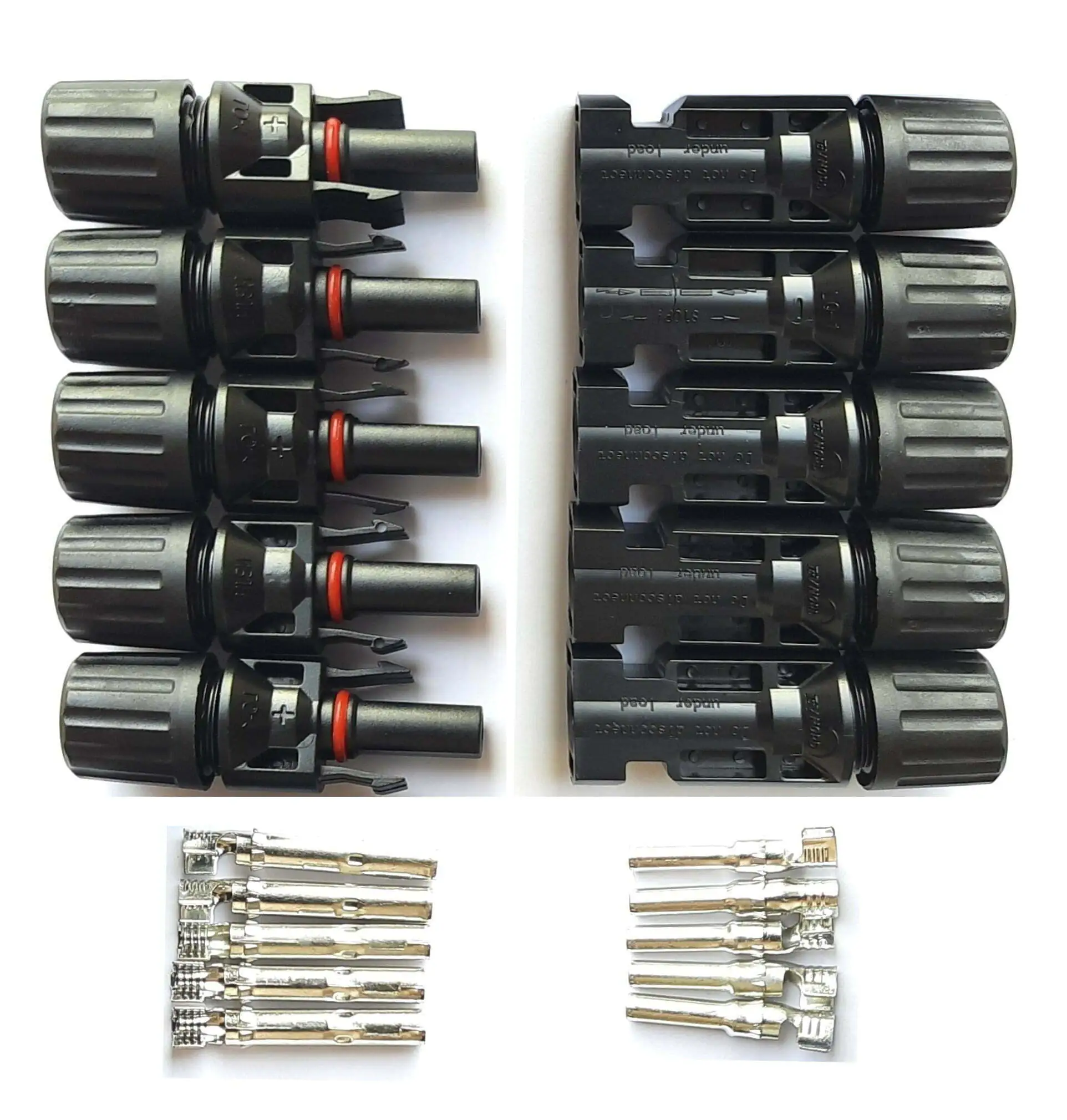 Agrim Solar MC4 Wire CAonnector for Solar Panels (Set of 5 Pairs)