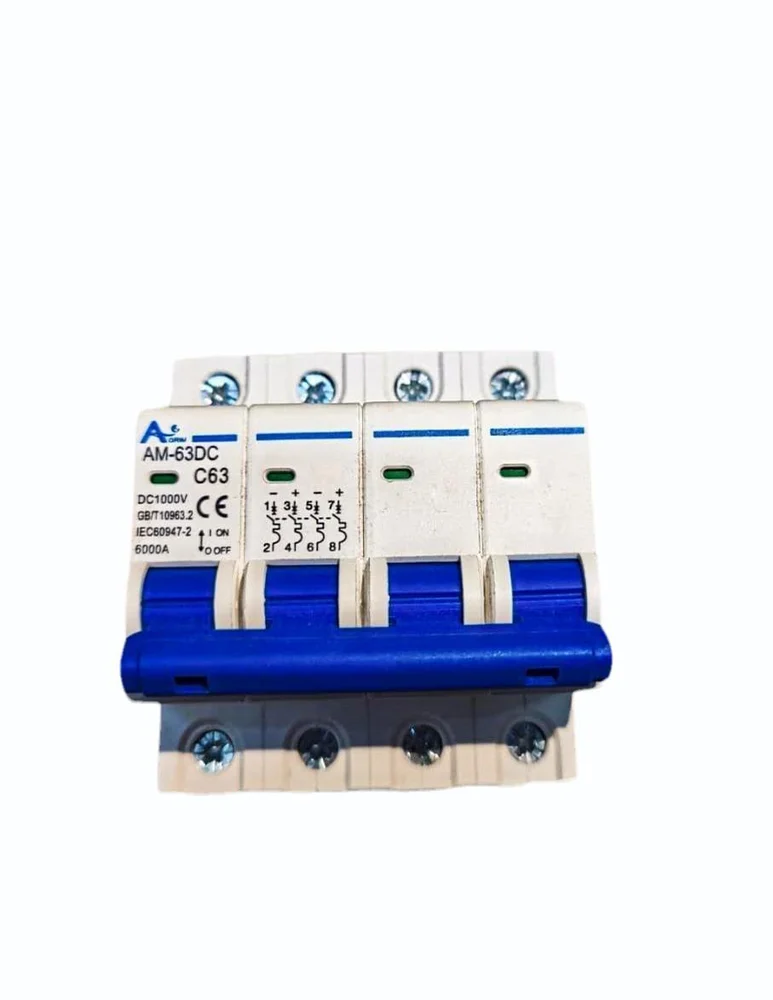 63A 1000V DC MCB Agrim( Miniature Circuit Breaker )