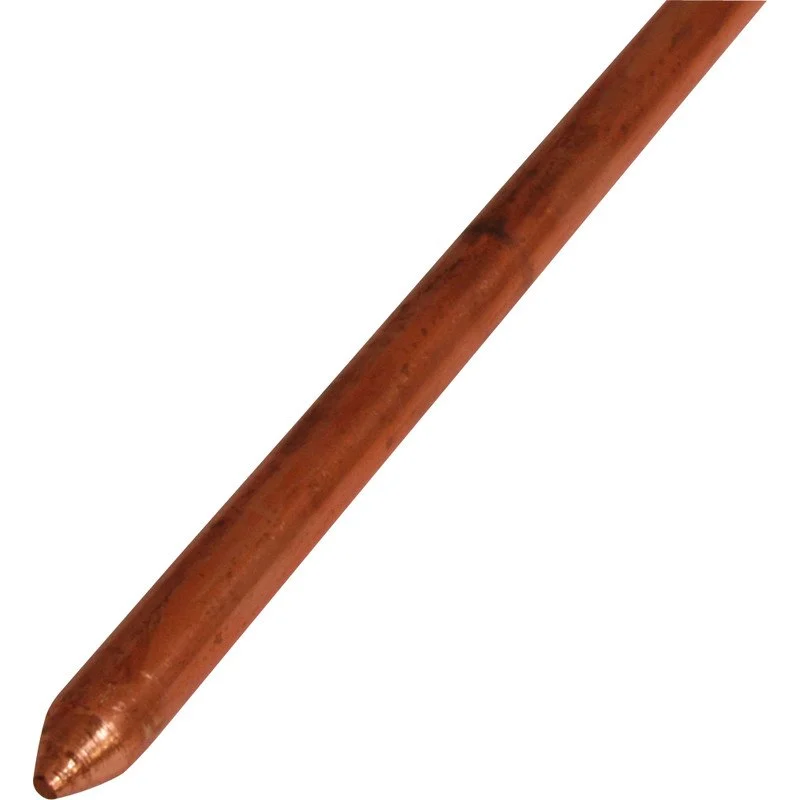 Earthing Rod 2 Meter 14MM, Copper Bonded 1 Hole