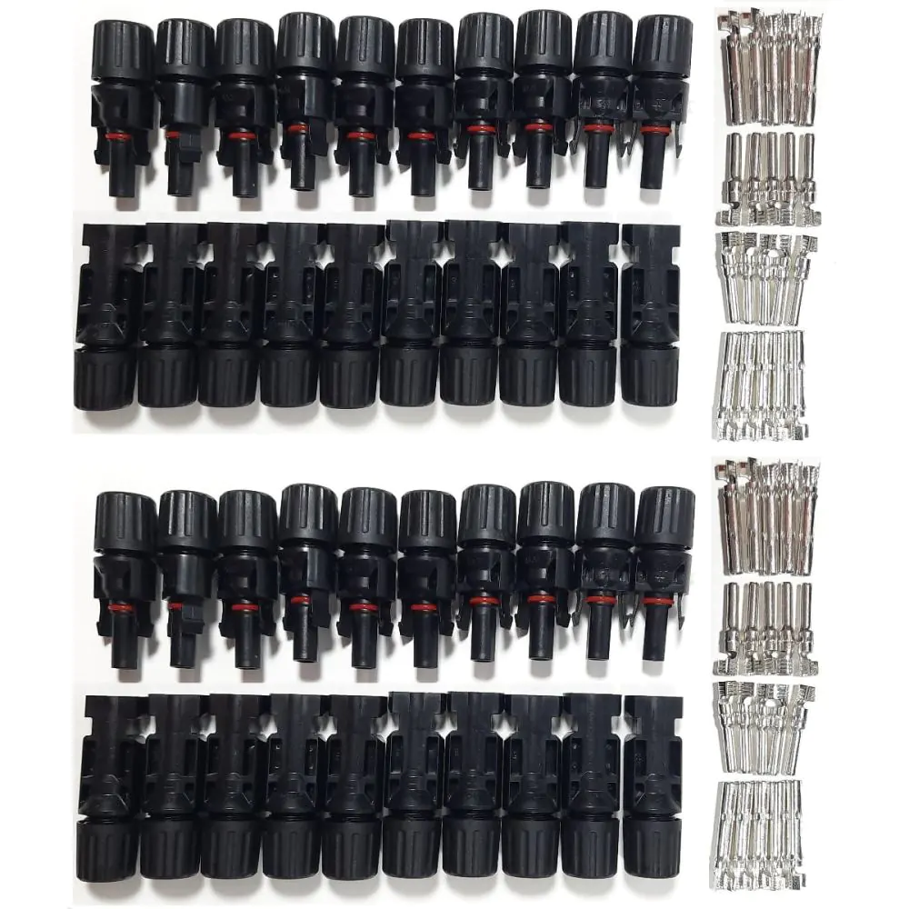 MC4 Connector (1in1) – 1500V, 30A | Pack of 500