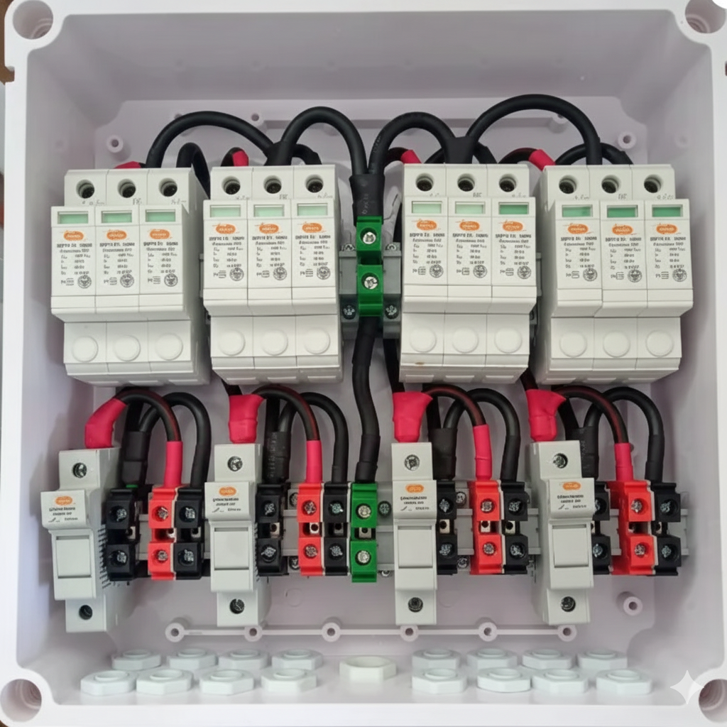 DCDB 4 IN-4 OUT 1000V 2-SPD (4 Series x ≤20 Panels)