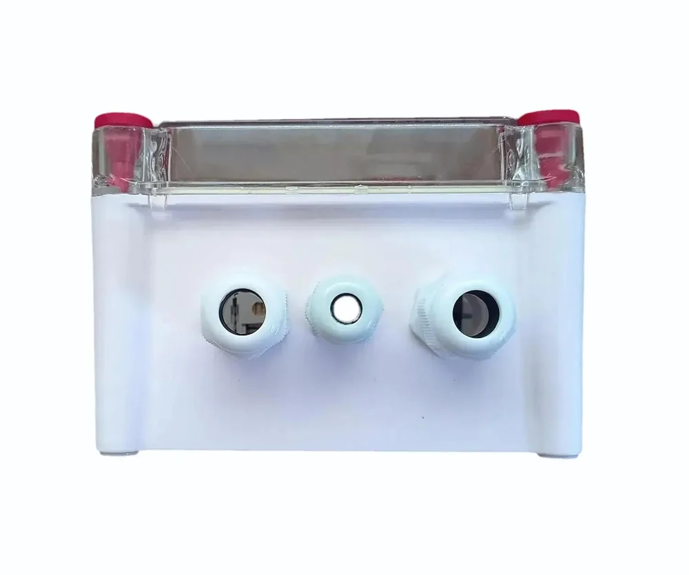 Solar ACDB Single Phase Inbuilt Havells AC MCB 32A Elmex AC SPD 320V & Indicator 1kW 7kW