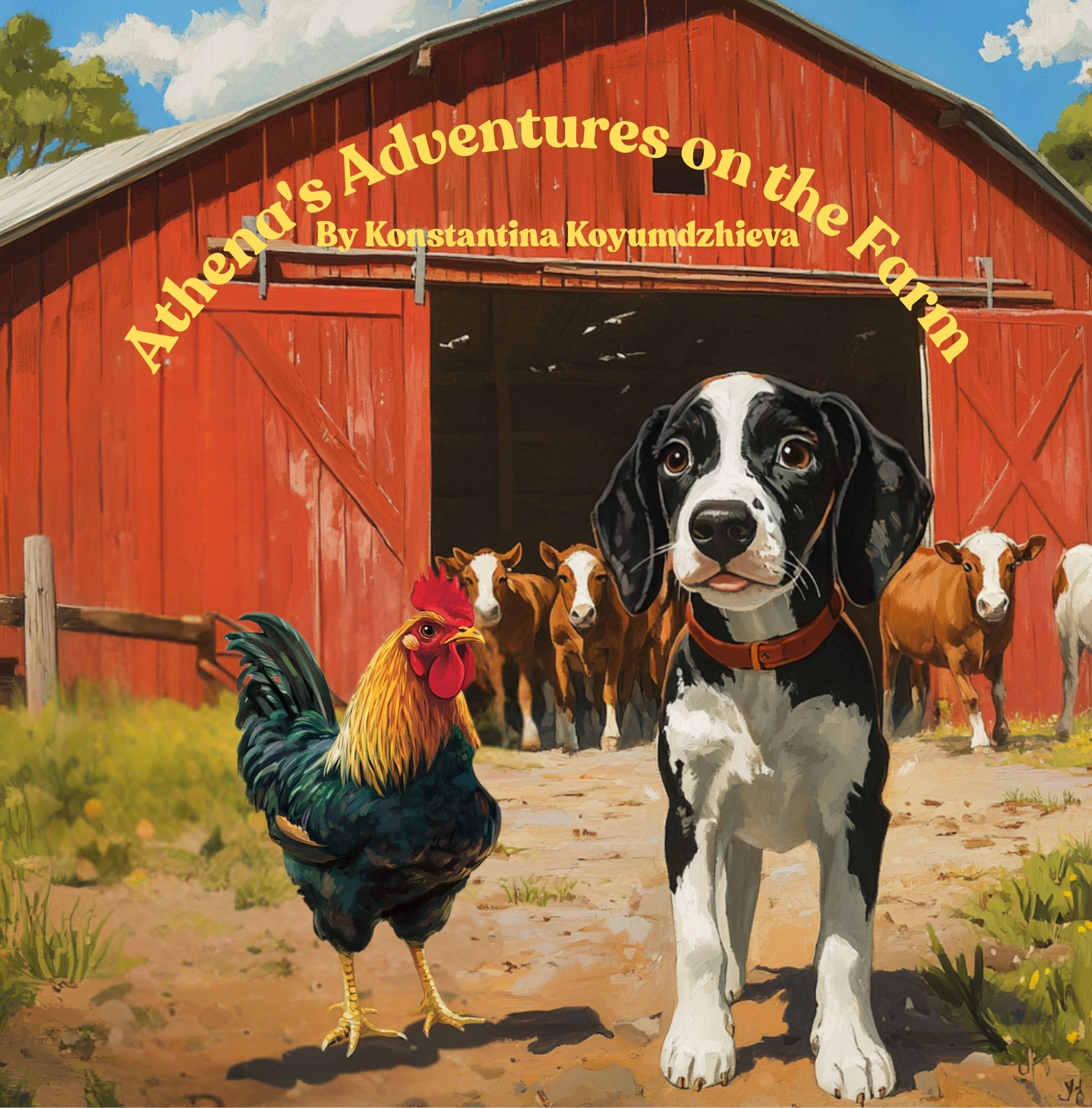 "Athena's Adventures on the Farm"