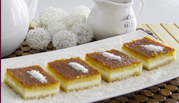 Basbousa with Cream