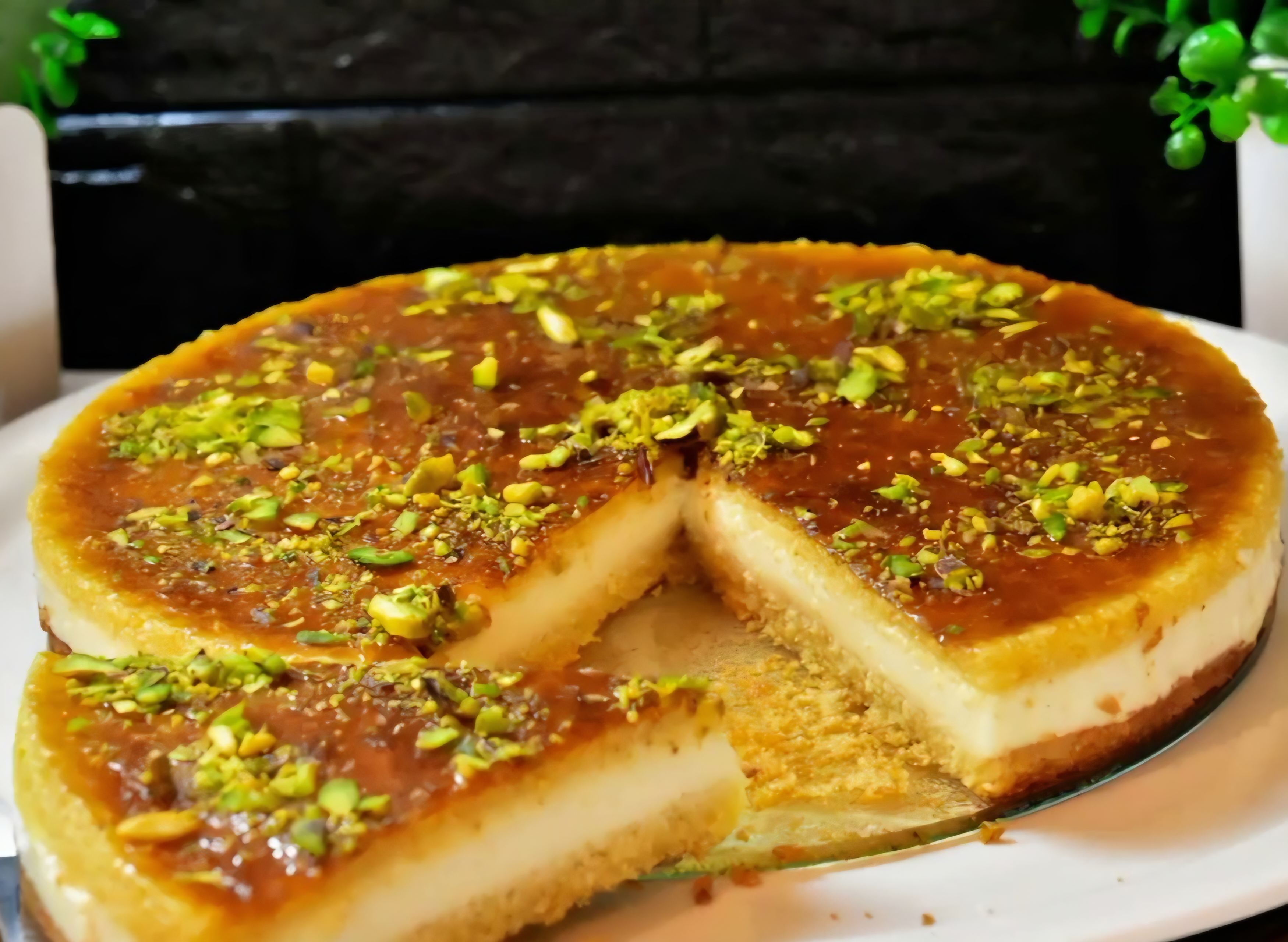 Basbousa with Cream