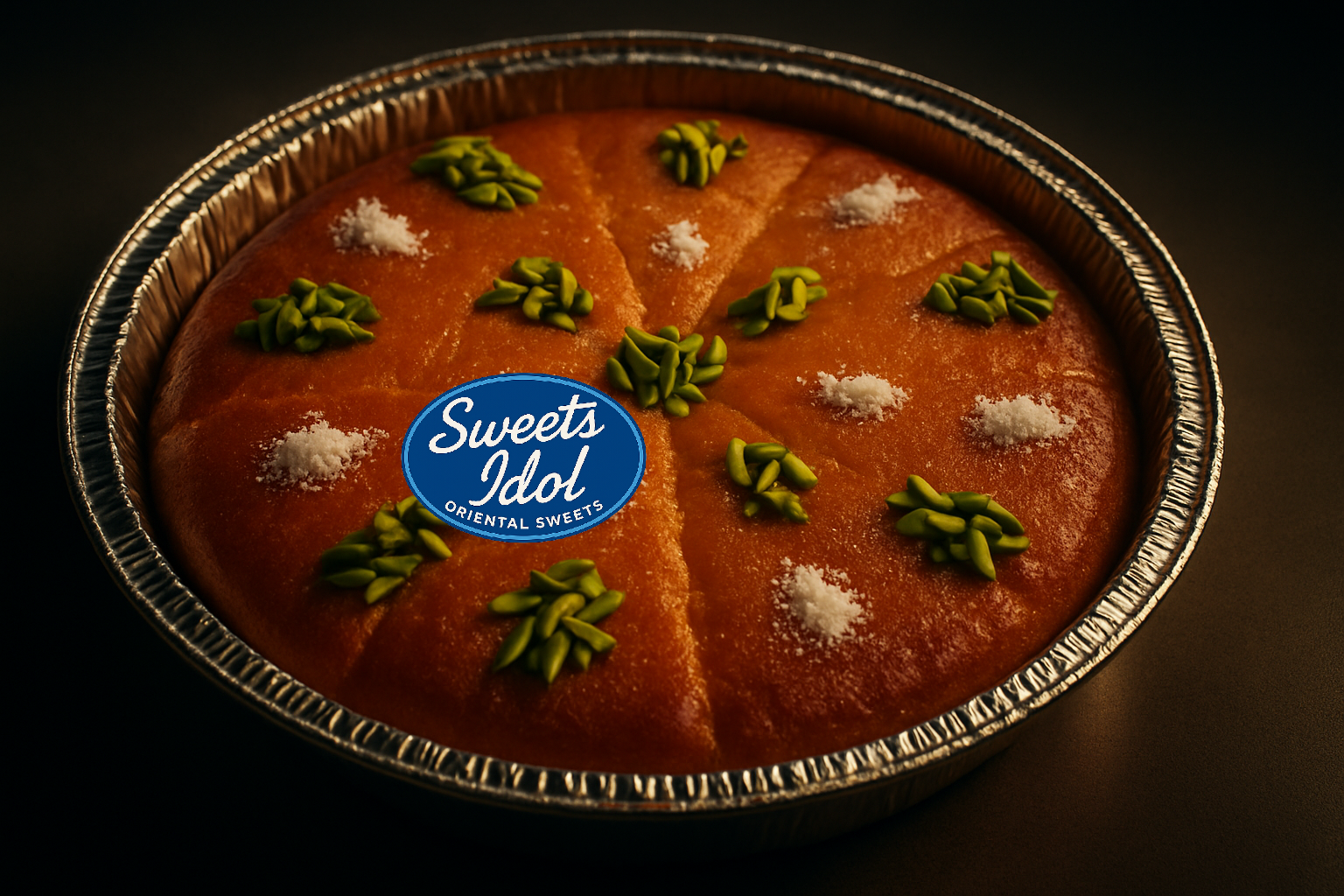 Basbousa with Cream