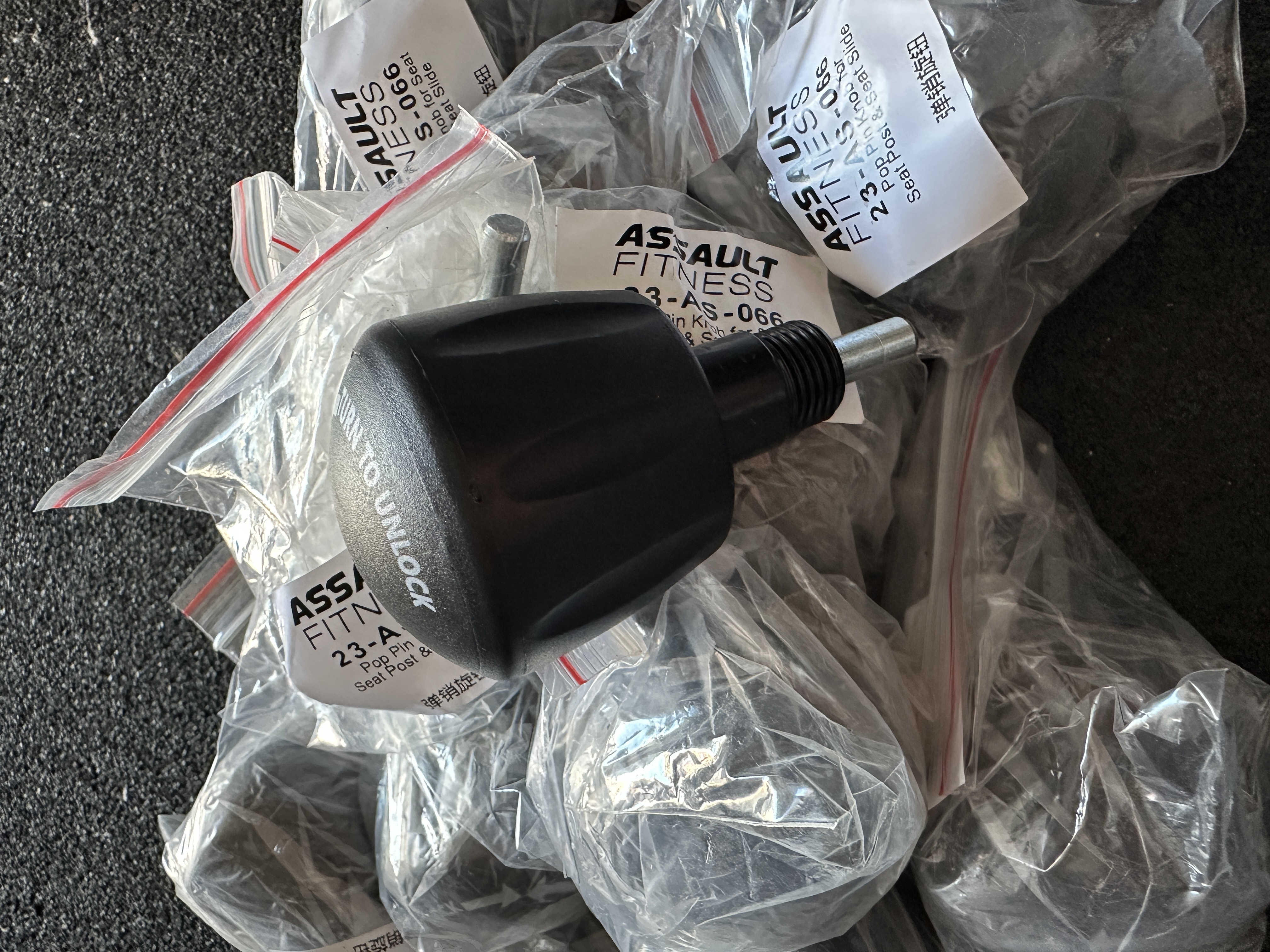 Pomo sillín original Assault Bike Classic