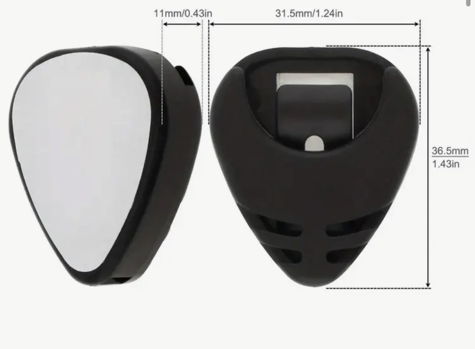 Fearless Voice Guitar Plectrum & Case 