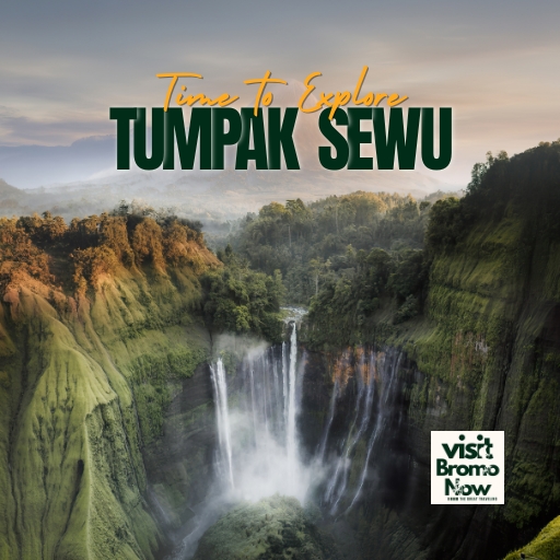 Tumpak Sewu Waterfall starts from Surabaya city