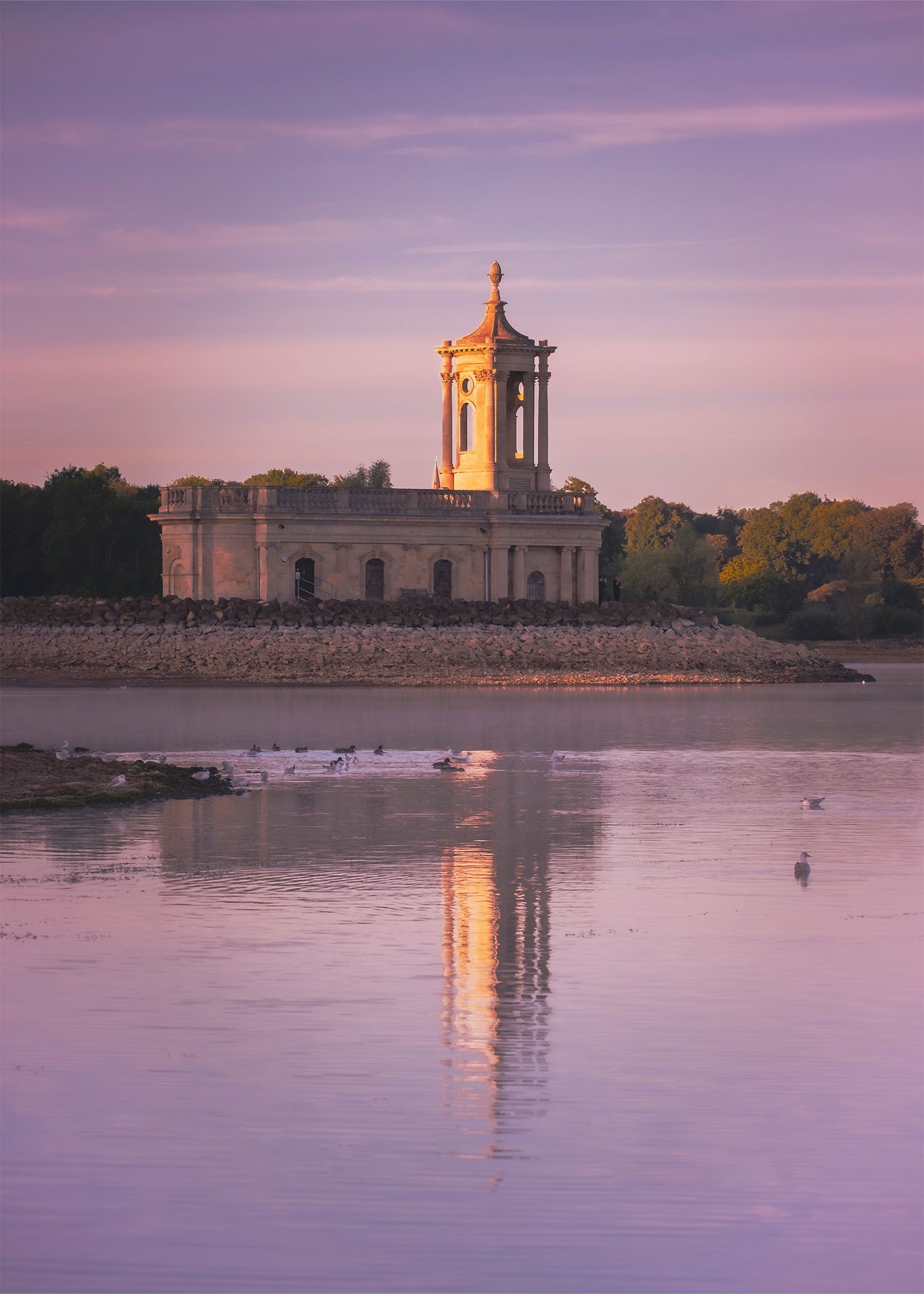 Magenta Dawn at Rutland Water