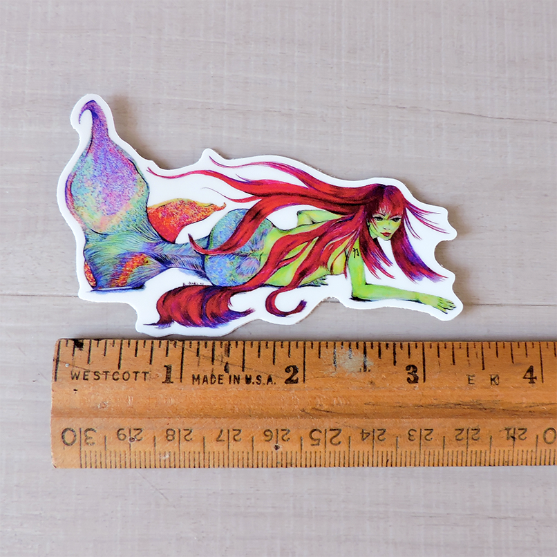 Colorful Mermaid Sticker