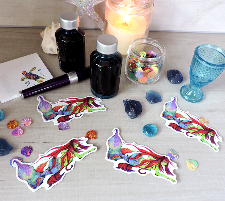Colorful Mermaid Sticker