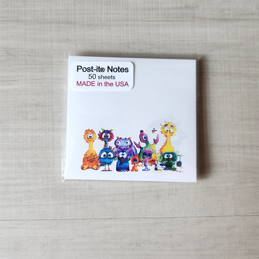 Monster Design Post-it Notes