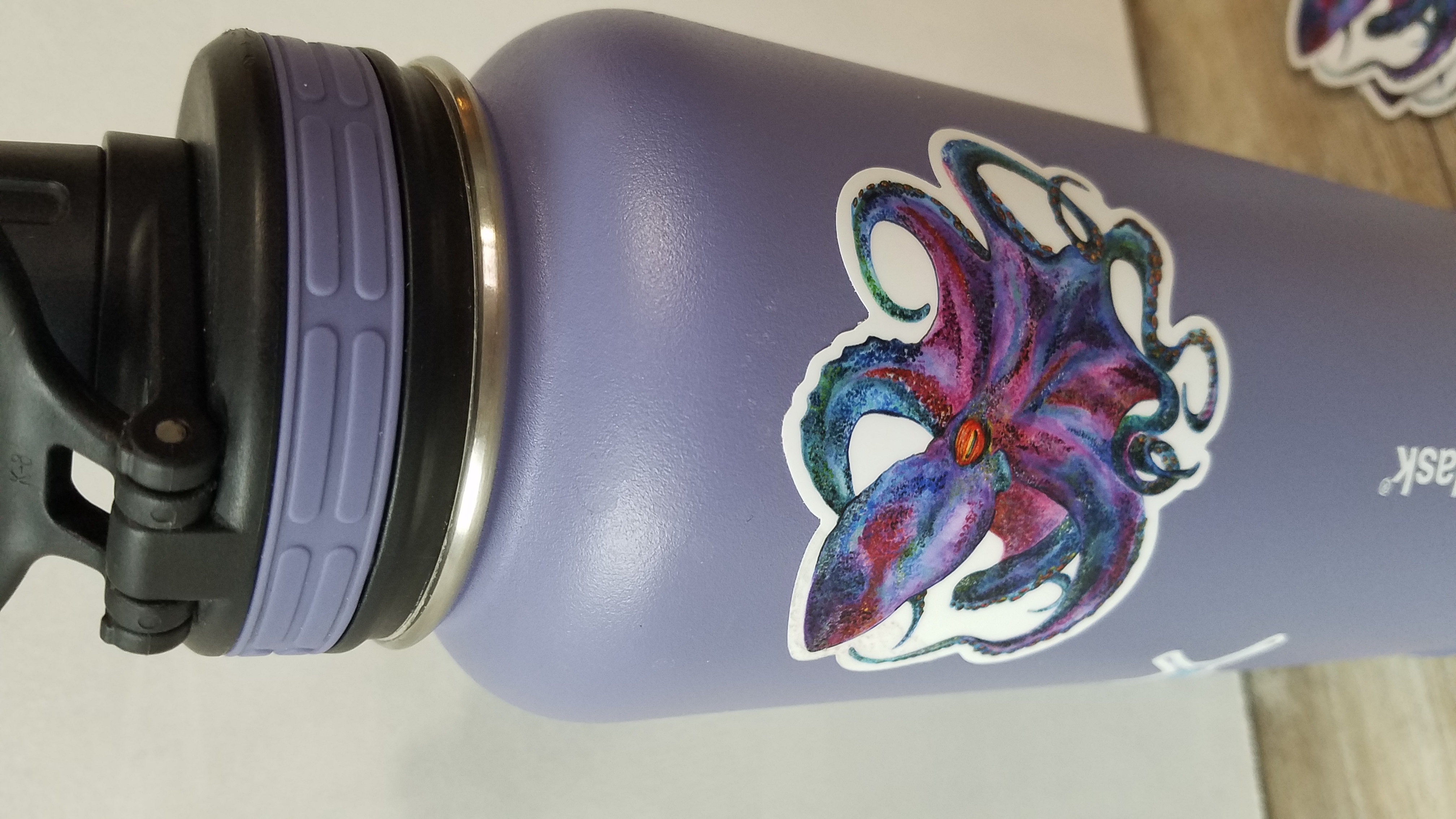 Colorful Octopus-2 Sticker