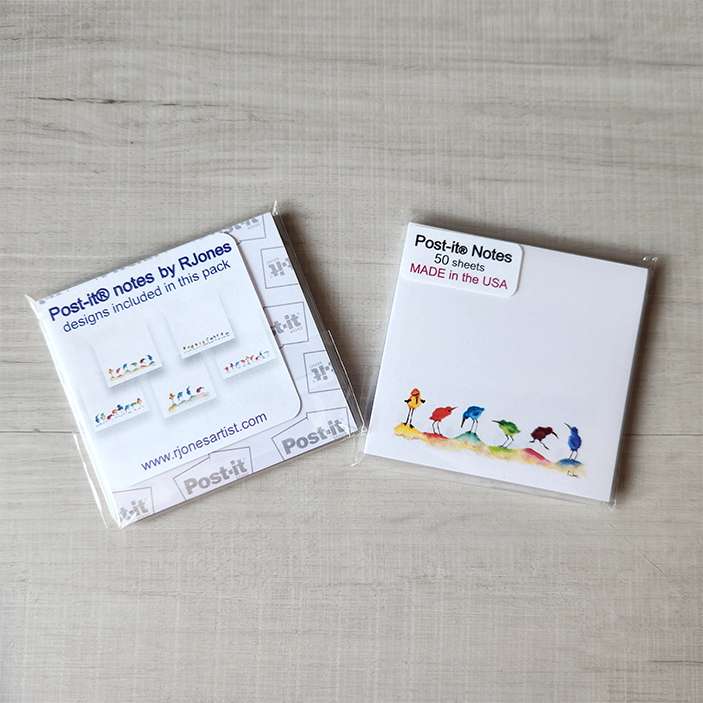 Sandpiper Post-it Notes