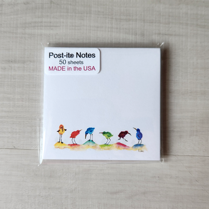 Sandpiper Post-it Notes