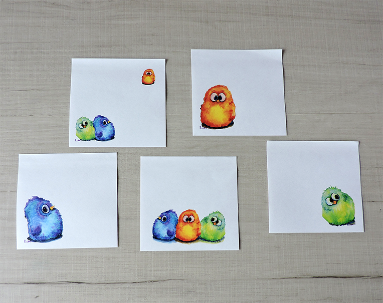 Cute Birds Sticky Notes