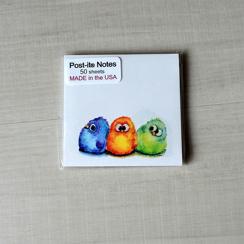 Cute Birds Sticky Notes