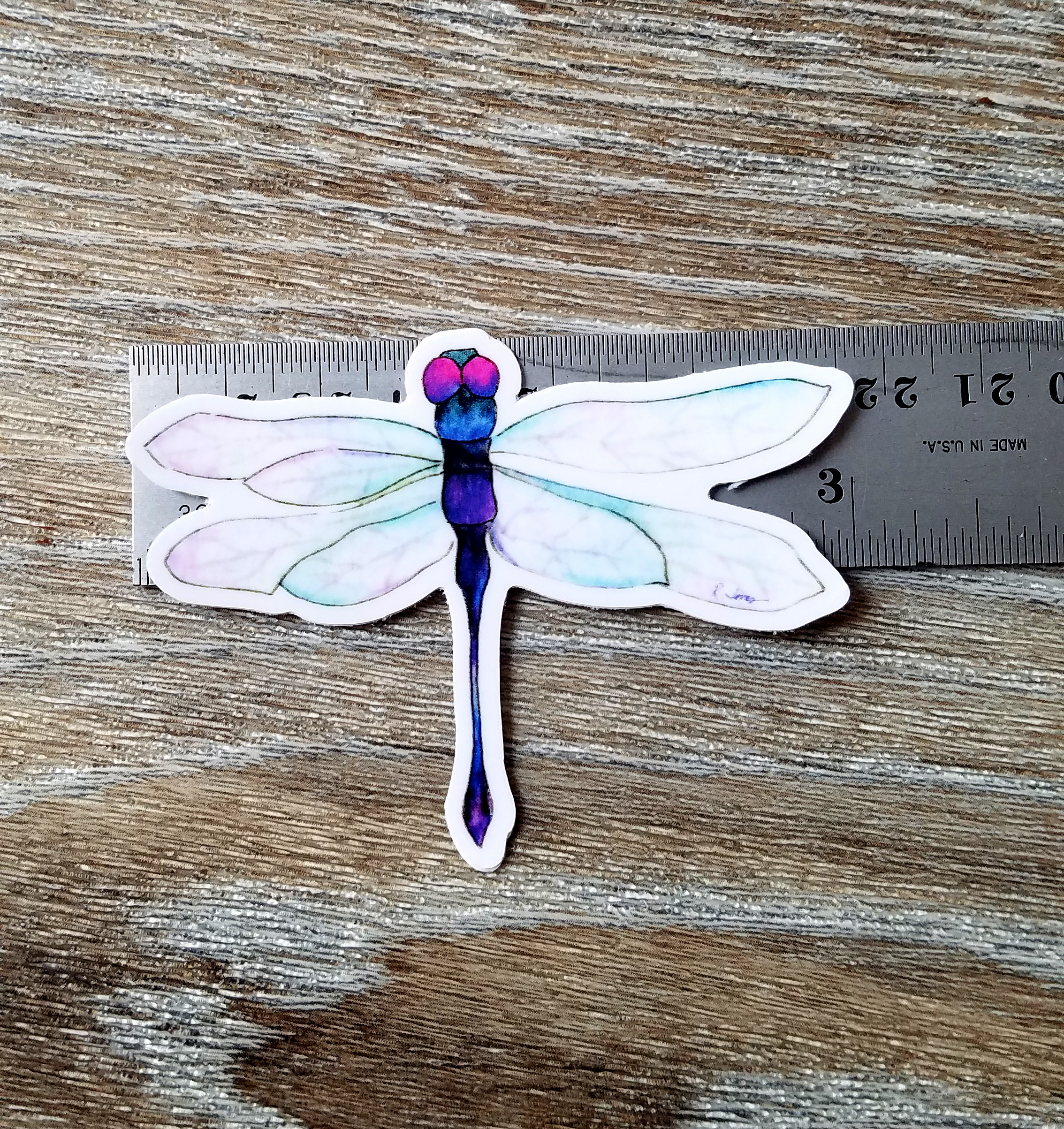 Dragonfly Vinyl Sticker