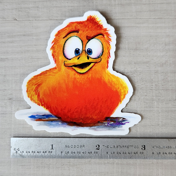 What the? Duck Decal 